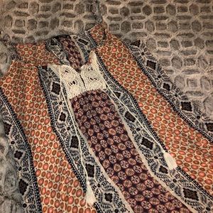 Mix patterned dress | 2x